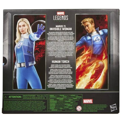 Marvel Legends Series Avengers Doomsday Invisible Woman & Human Torch pack 2 figures 15cm