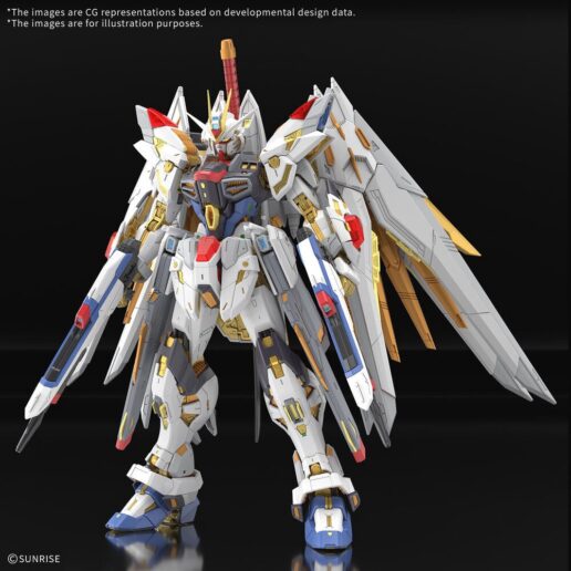 MGEX 1/100 Mighty Strike Freedom Gundam Mobile Suit Gundam SEED Freedom Master Grade Extreme Model Kit