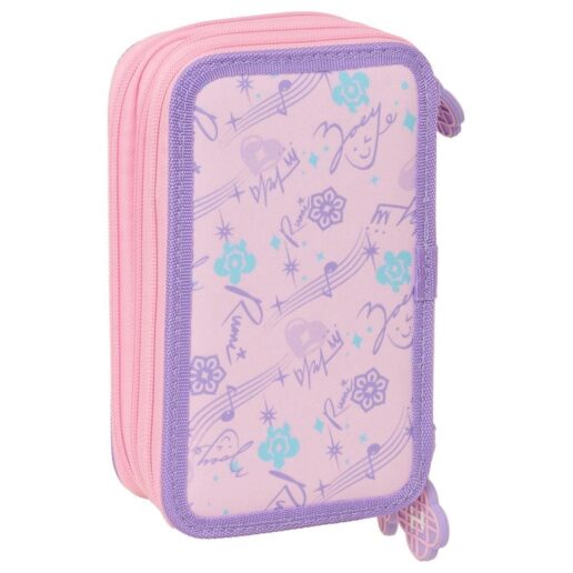 Kpop Demon Hunters Chibi triple pencil case 37pcs