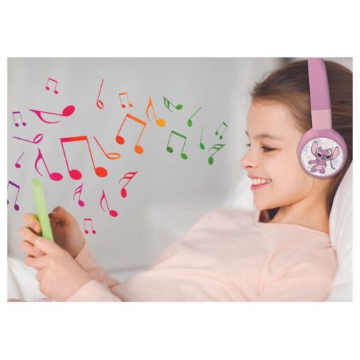 Disney Stitch Angel 2-in-1 folding headphones