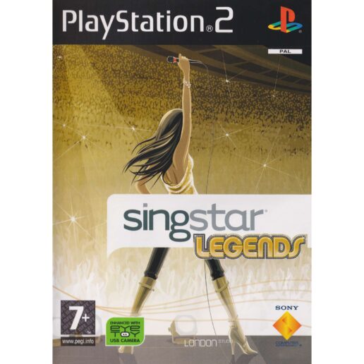 Singstar Legends Playstation 2 PS2 Bundle Copy Nordic (Begagnad)
