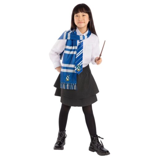 Harry Potter Ravenclaw wand, tie and scarf set