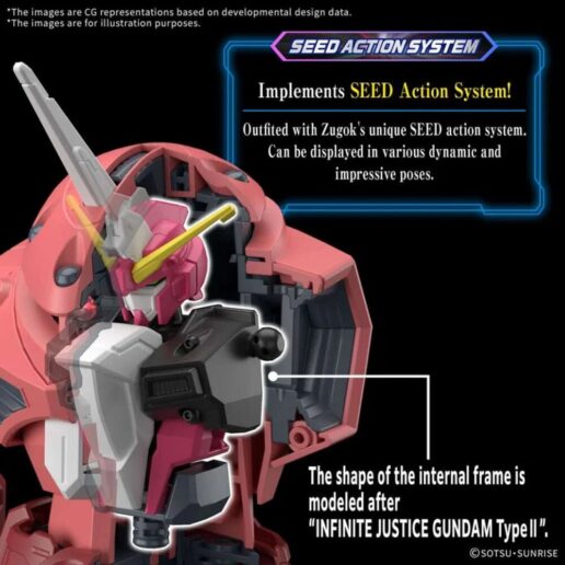 Gundam SEED Freedom MSM-07 ZGok Ver. Model kit HG 1/144
