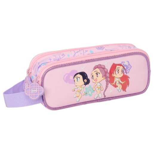 Kpop Demon Hunters Chibi double pencil case