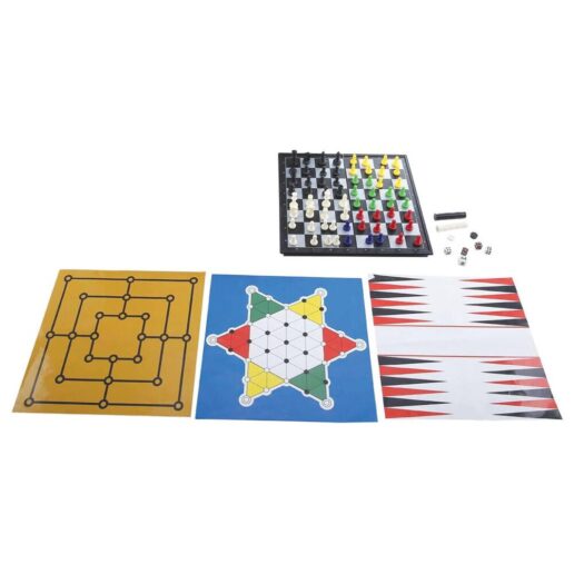Magnetic board games set