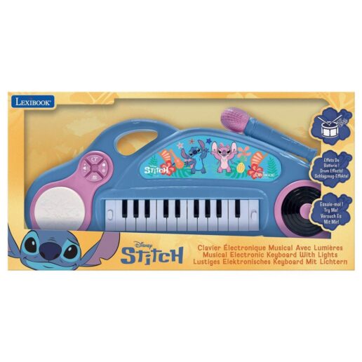 Disney Stitch Electronic keyboard with lights
