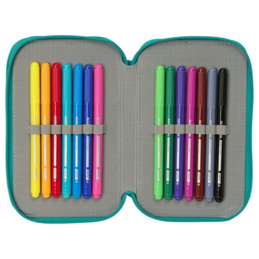 F.C. Barcelona double pencil case 29pcs