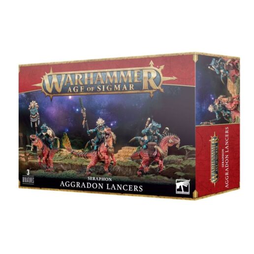 Warhammer AoS Seraphon Aggradon Lancers