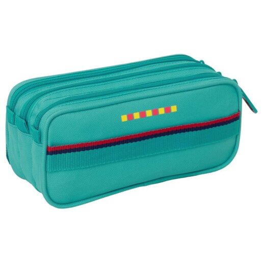 F.C. Barcelona large triple pencil case