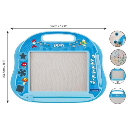 Smurfs magnetic drawing board