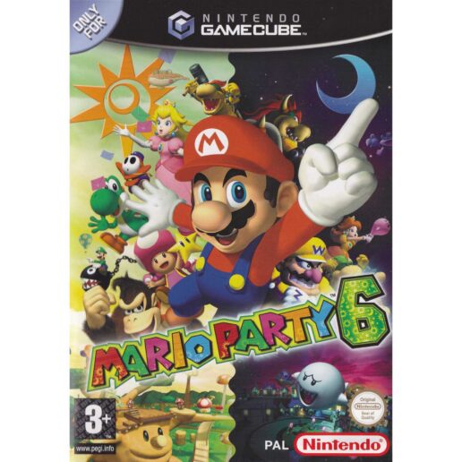 Mario Party 6 Nintendo Gamecube (Begagnad)