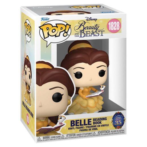 POP figure Disney Beauty and the Beast Belle Reading Book