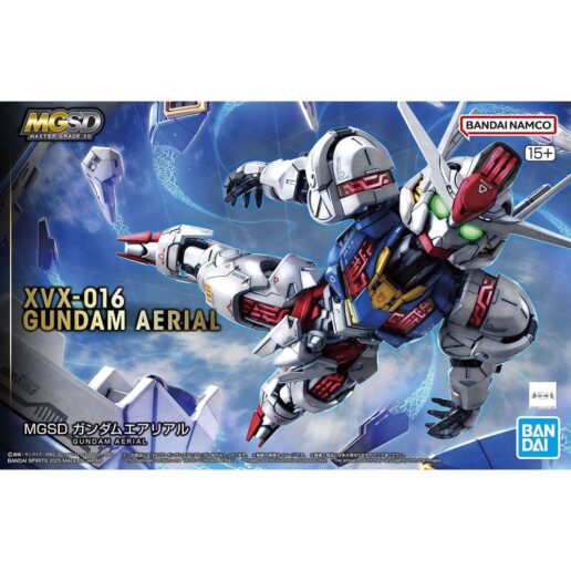 Gundam The Witch from Mercury XVX-016 Gundam Aerial Mobile Suit Model Kit MGSD