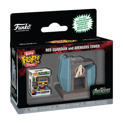 Bitty POP figure Ride Marvel Studios Avengers Doomsday Red Guardian And Avengers Tower