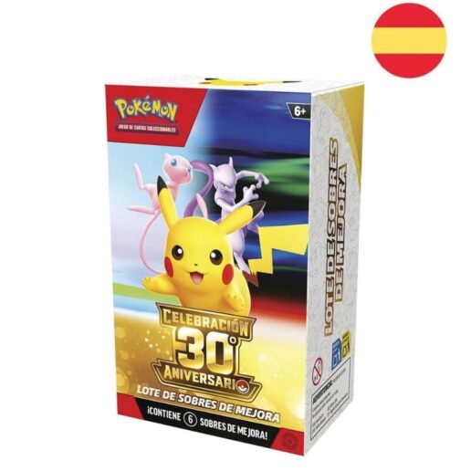 Spanish Pokemon 30 Anniversary Booster Bundle Card came