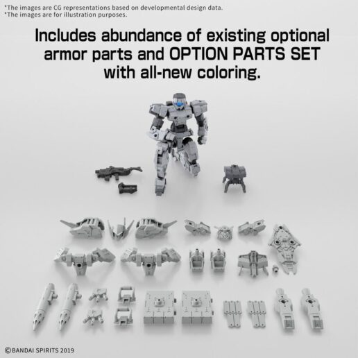 30MM 1/144 eEXM-17RE Alto Refine Model Kit Base Figure 30 Minutes Missions