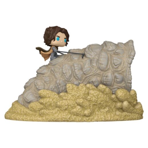 POP figure Dune Part Three Moment Paul Atreides with Sandworm