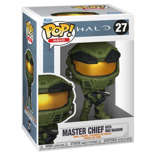 POP figure Halo Master Chief with M6D Magnum