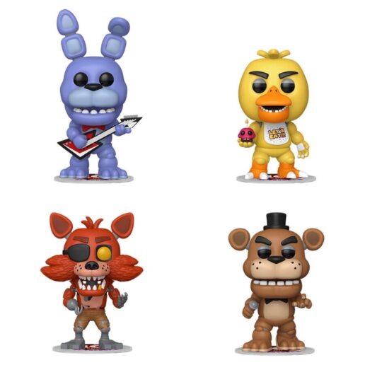 POP pack 4 figures Five Nights at Freddys