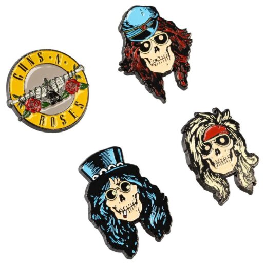 Guns N Roses set of 4 pins
