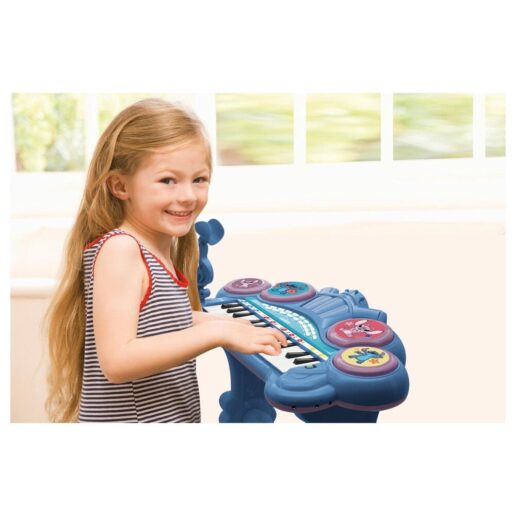 Disney Stitch Electronic keyboard with stool and microphone
