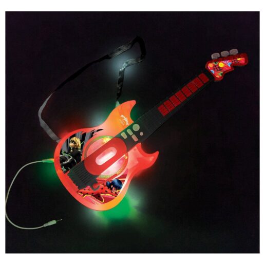 Miraculous Electronic Lighted Guitar with Microphone Glasses