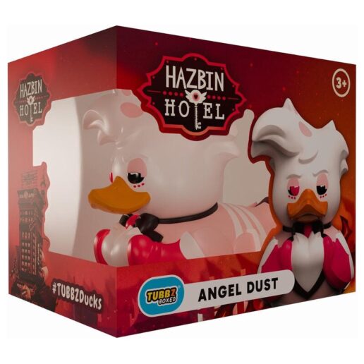 Hazbin Hotel Angel Dust Rubber duck figure 9cm