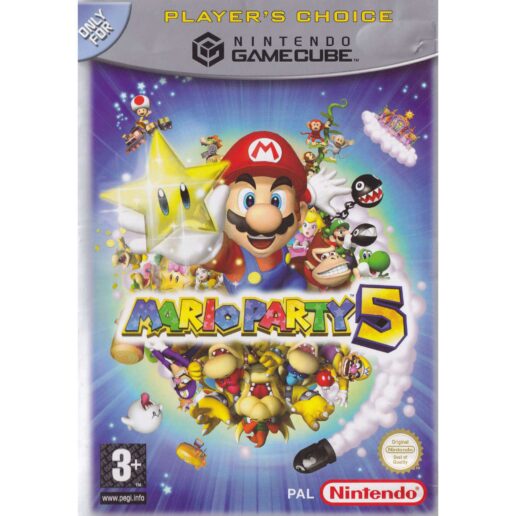 Mario Party 5 Nintendo Gamecube Players Choice (Utan manual, Begagnad)