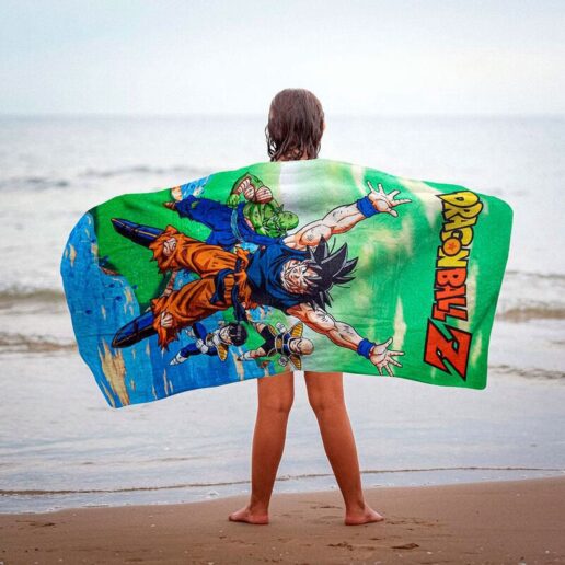 Dragon Ball Z Badlakan Bomull 70x140 cm