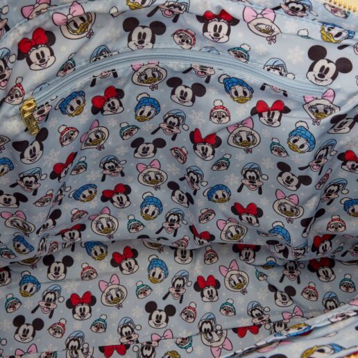 Loungefly Disney Mickey & Friends Puff Quilt bag and coin purse