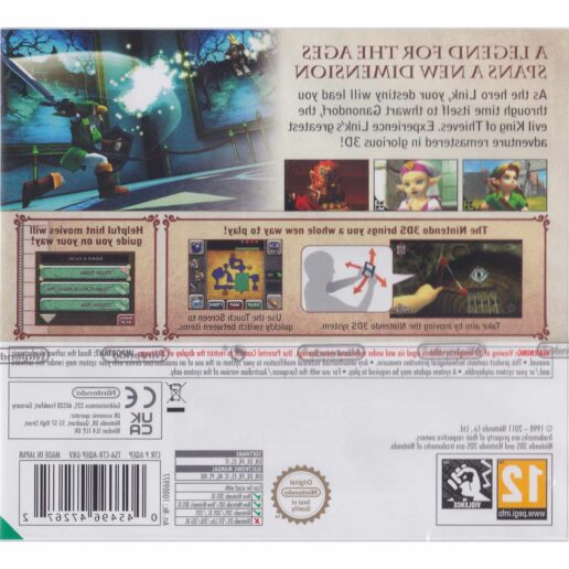 The Legend of Zelda Ocarina of Time 3D Nintendo 3DS Selects