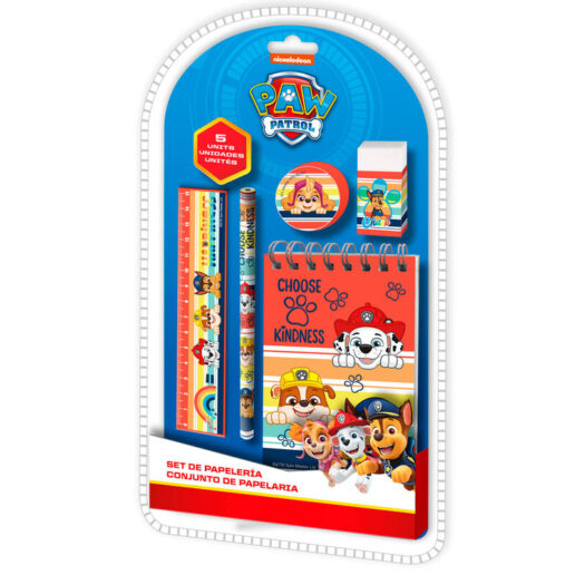 Paw Patrol stationery Set 5pcs