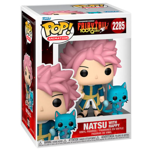 POP figure Fairy Tail 100 Years Quest Natsu with Happy