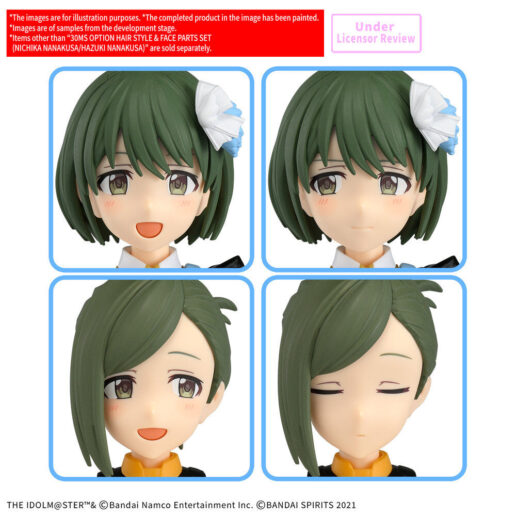 30MS Option Hair Style & Face Parts Set Nichika Hazuki Nanakusa Accessory 30 Minutes Sisters