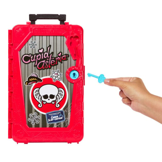 Monster High Skulltimate Secrets Cupid Asteria doll and wardrobe